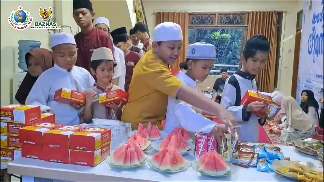 Tadarus, Buka Puasa & Doa Bersama Santri Yatim Tahfidz Cahaya Alam