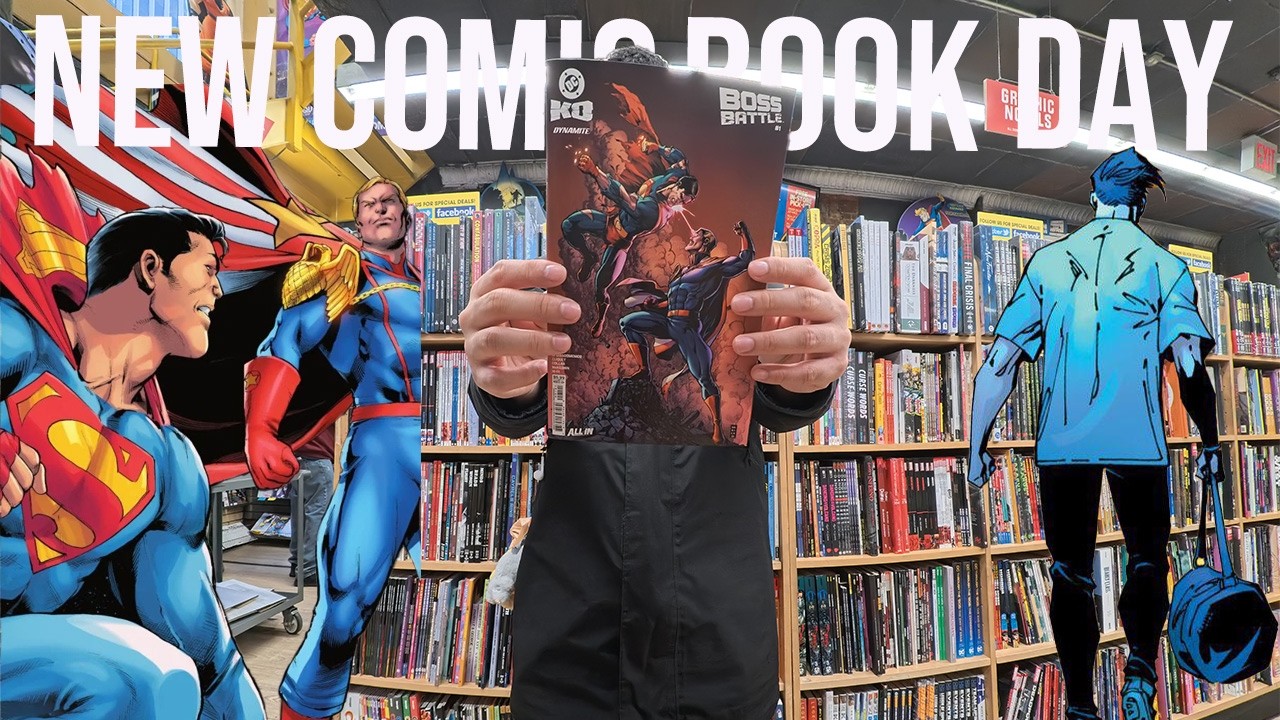Superman vs Homelander?!?!  Tim Drake QUITS being Robin! | NCBD Vlog
