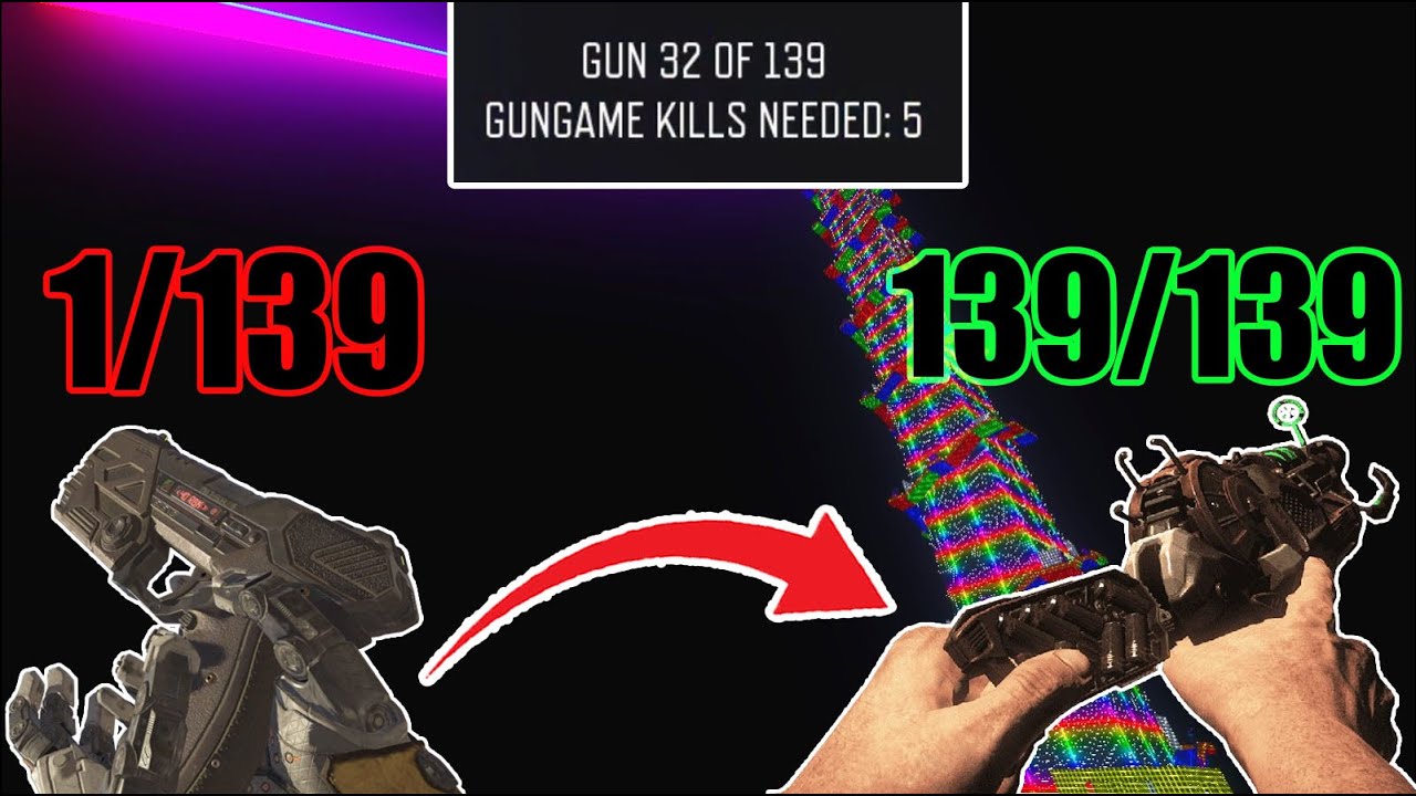 IMPOSSIBLE Gun Game On The HARDEST TOWER MAP! - (Black Ops 3 Zombies)