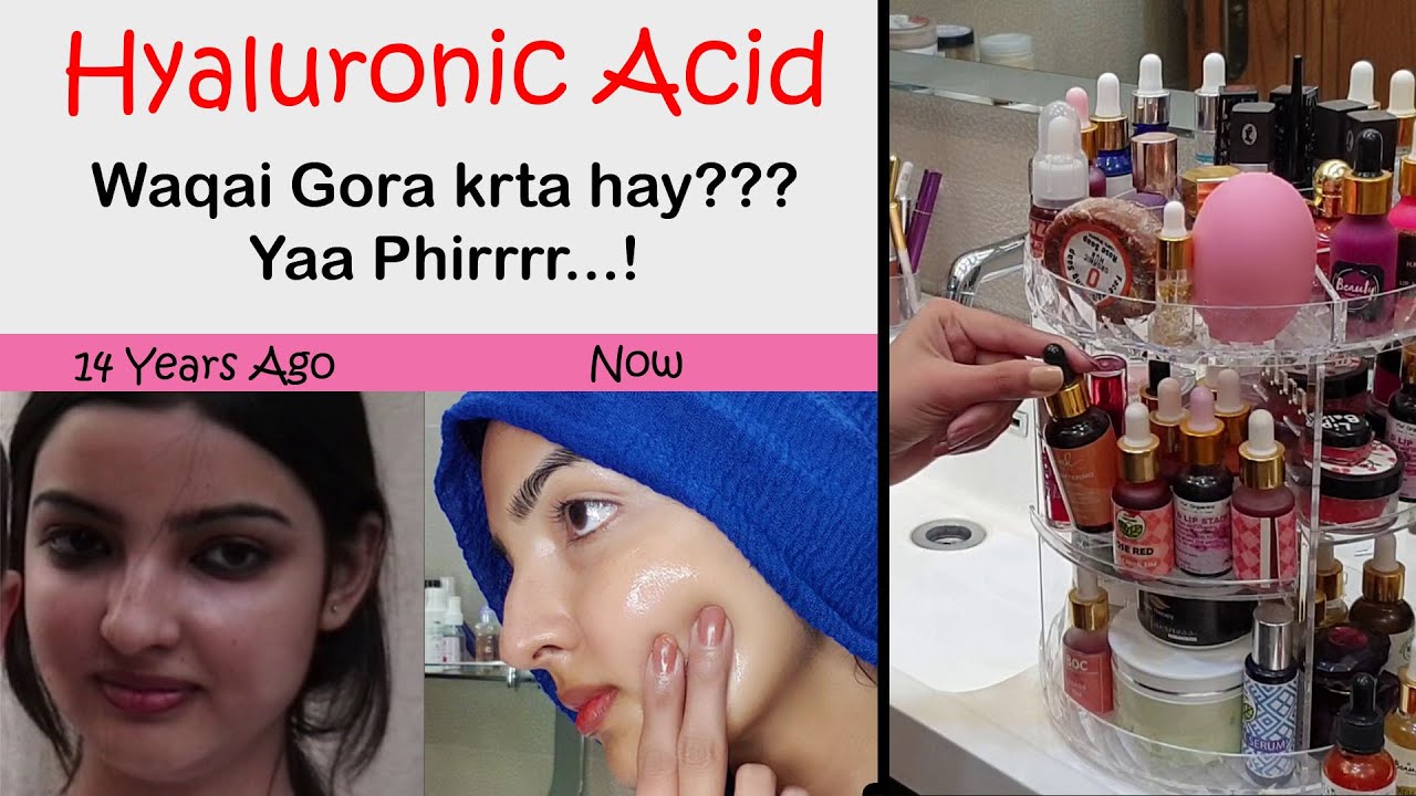 Hyaluronic Acid Serum as Anti Aging, Anti Wrinkle & for Skin Glow Uses, Benefits