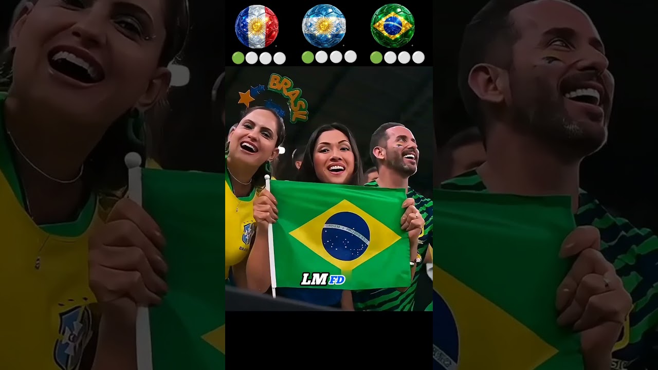 Brazil vs Argentina vs France | FIFA World Cup Penalty Challenge 2026 🔥⚽