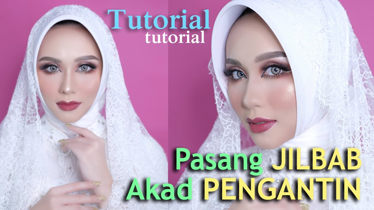 HIJAB AKAD NIKAH PENGANTIN SIMPLE | ryaweddinggllery