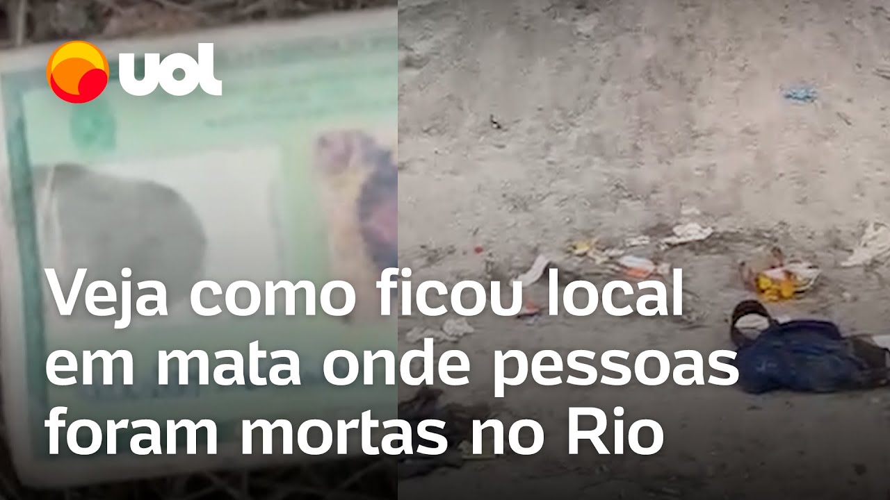 Operação no Rio: veja como ficou o local de mata onde pessoas foram mortas no Complexo da Penha