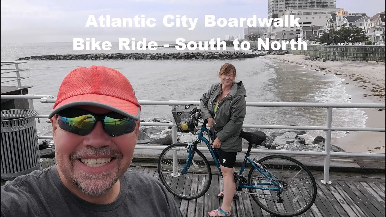 Atlantic City Boardwalk Bike Ride, South to North