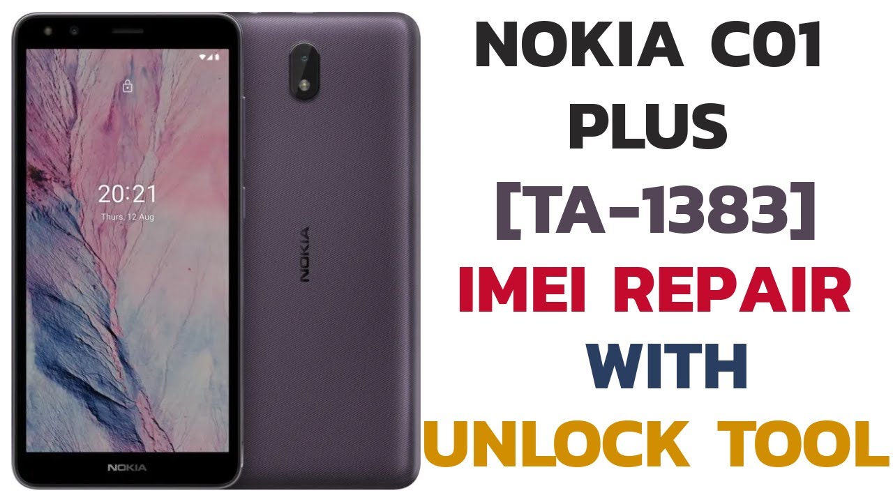 Nokia C01 Plus [TA-1383] Android 11 Imei Repair With Unlock Tool @alqabsolution