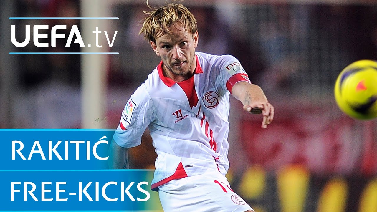 Ivan Rakitić's free-kicks