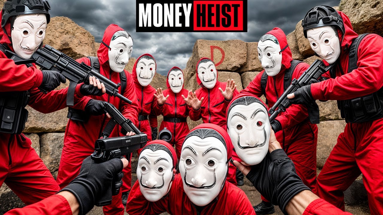 PARKOUR VS MONEY HEIST! 6 | BAD GUYS: No ESCAPE, POLICE Chase Crosses Redline (BELLA CIAO) Epic POV