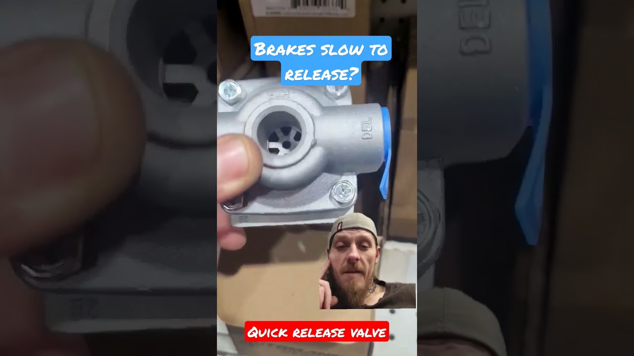 Brakes Slow To Release? #shorts #trailers #truck #trucker #trucks
