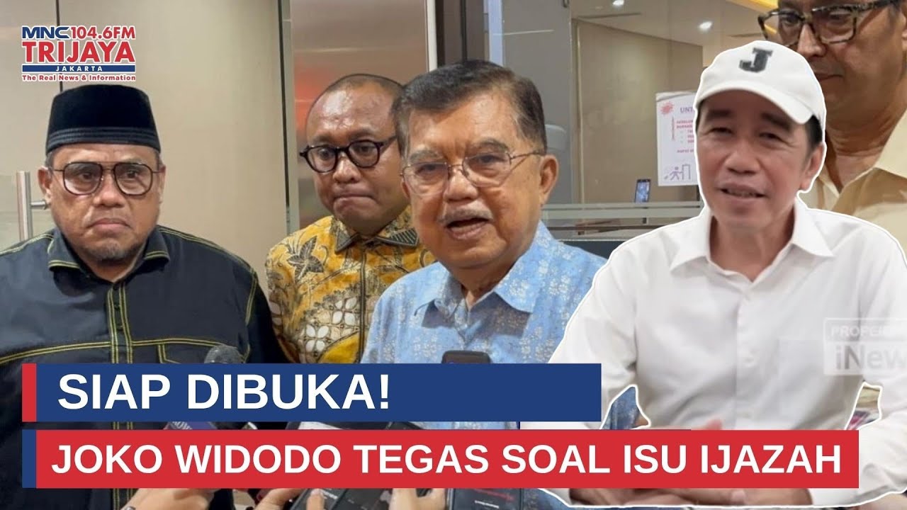 Isu Ijazah Memanas! Joko Widodo Siap Bongkar Semuanya I Trijaya Update