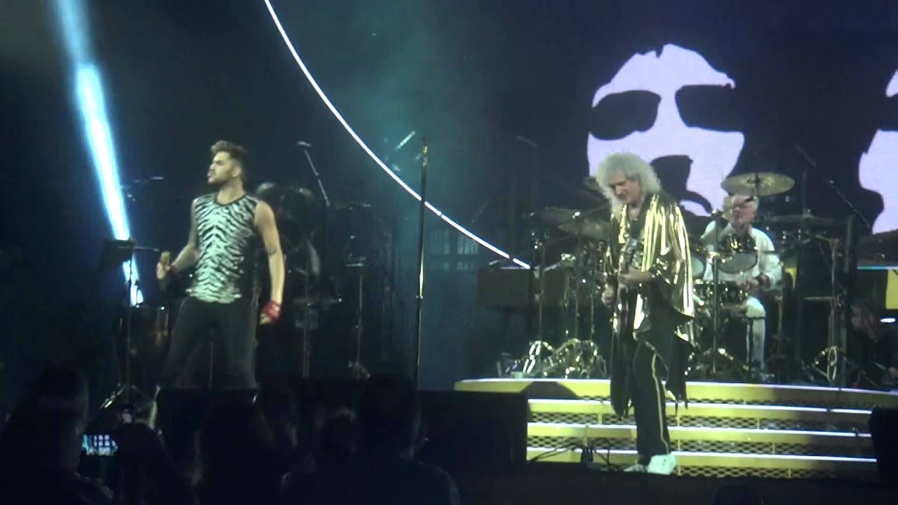 Queen with Adam Lambert - Bohemian Rhapsody, Auckland Vector Arena 3 Sep 2014