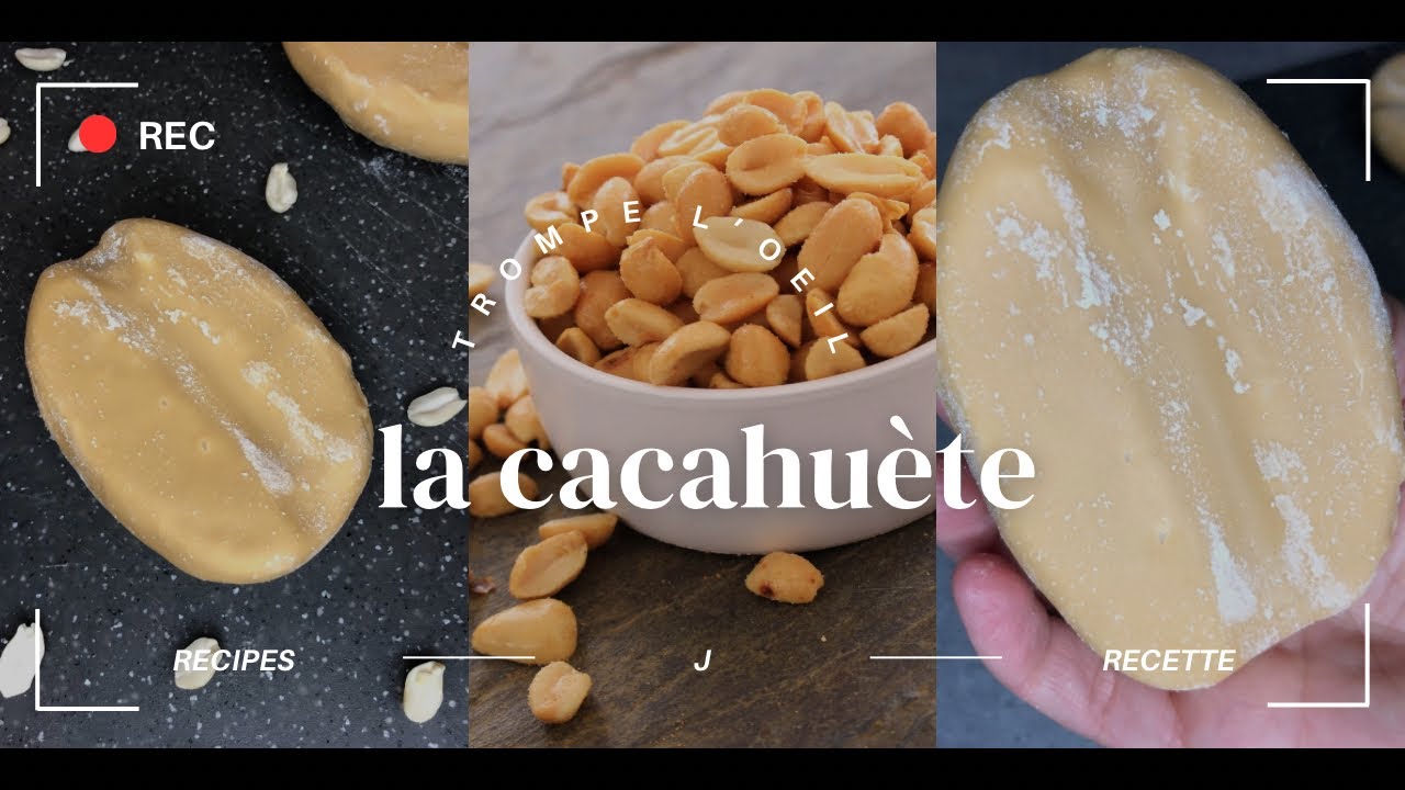 Recette du TROMPE L’ŒIL CACAHUÈTE, facile à réaliser
