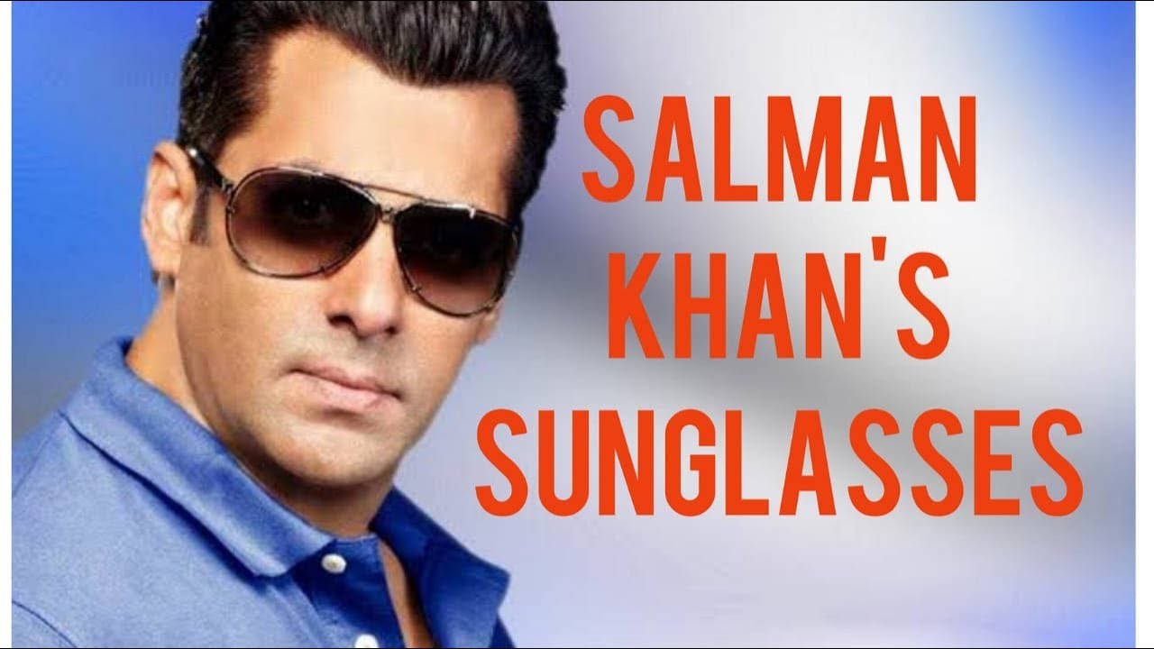 Salman khan's sunglasses collection and designs, Salman khan's eyewear collection and designs