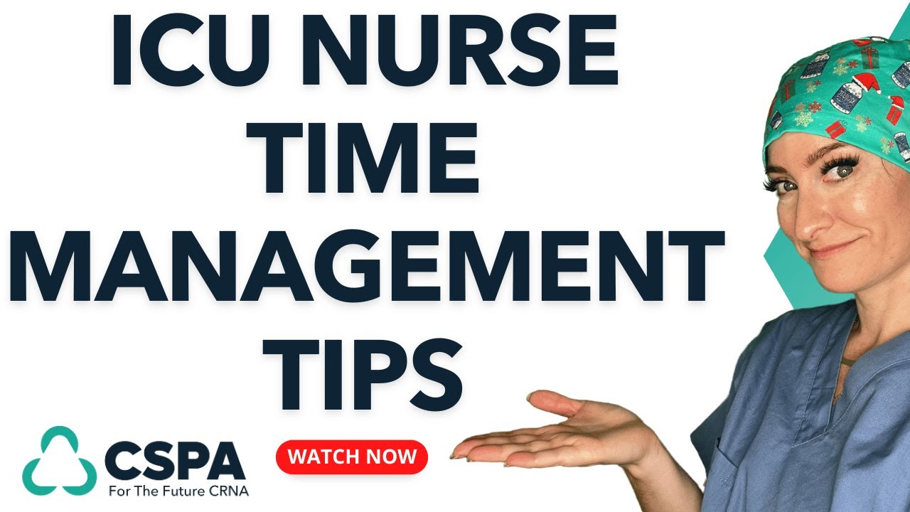 How To Manage Your Time As An ICU Nurse with ICU RN Shakira. Time Management for ICU Nurses!
