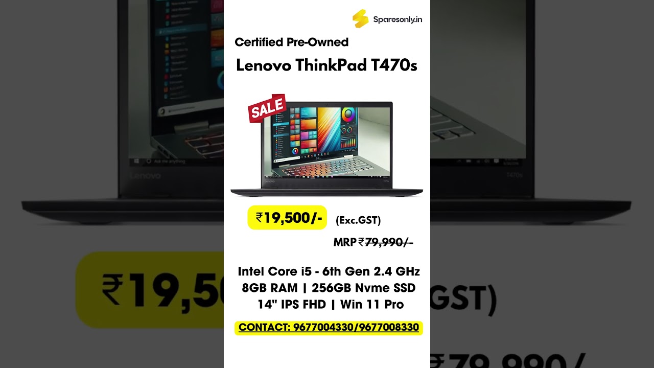 💻Certified Pre-Owned Laptop.                   