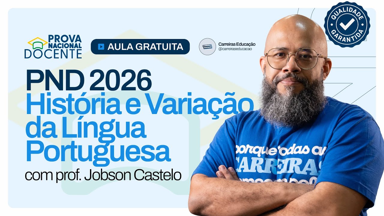 PND 2026 | Específica de Língua Portuguesa – História e Variação da Língua