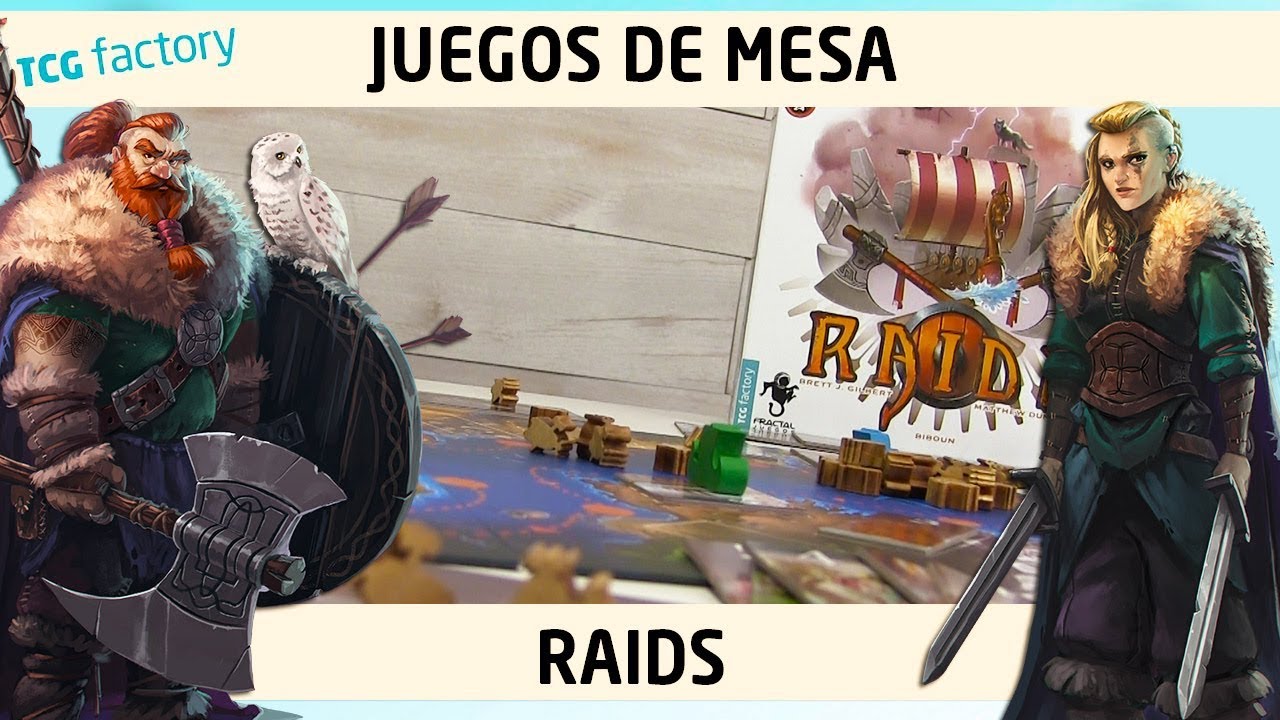 ⚓️⚔️ RAIDS ⚓️⚔️ Cómo se juega - Juego de mesa en español