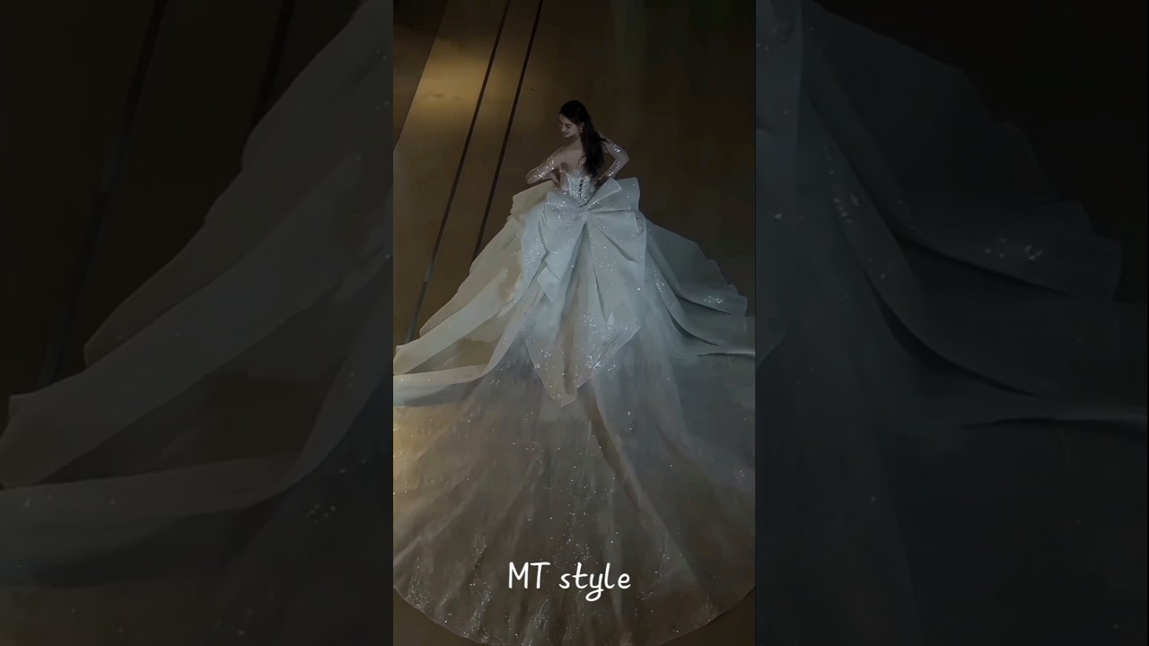 Princess entery in wedding be like ❤️❤️#mtstyle #ballgown #shortsvideo