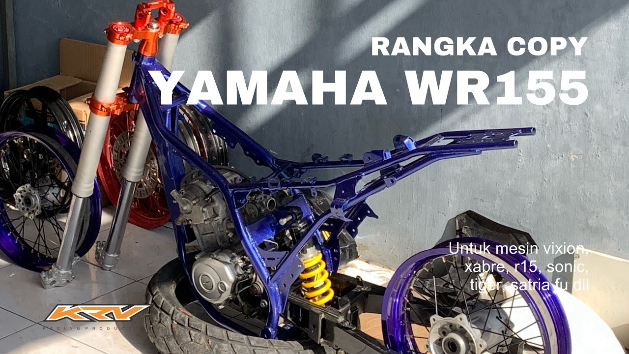 Rangka WR155 Untuk Vixion Supermoto