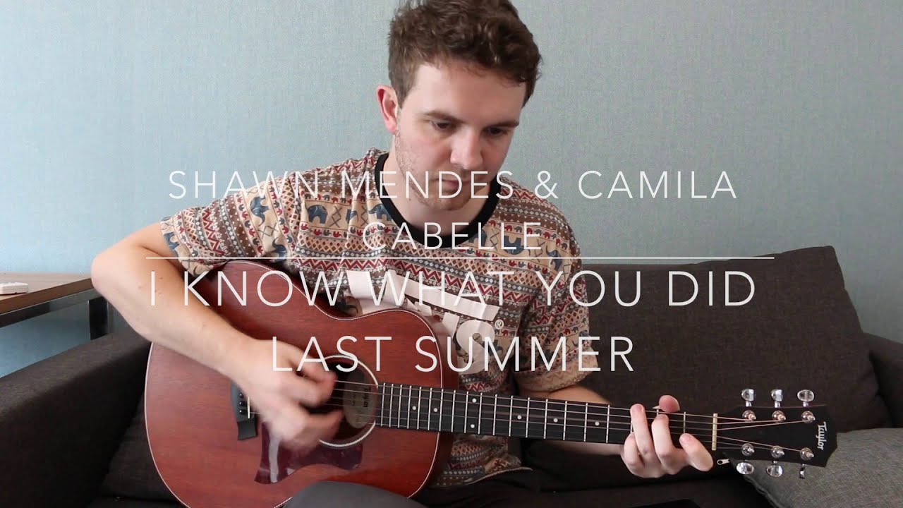 Shawn Mendes & Camila Cabello - I Know What You Did Last Summer (Guitar Lesson/Tutorial)