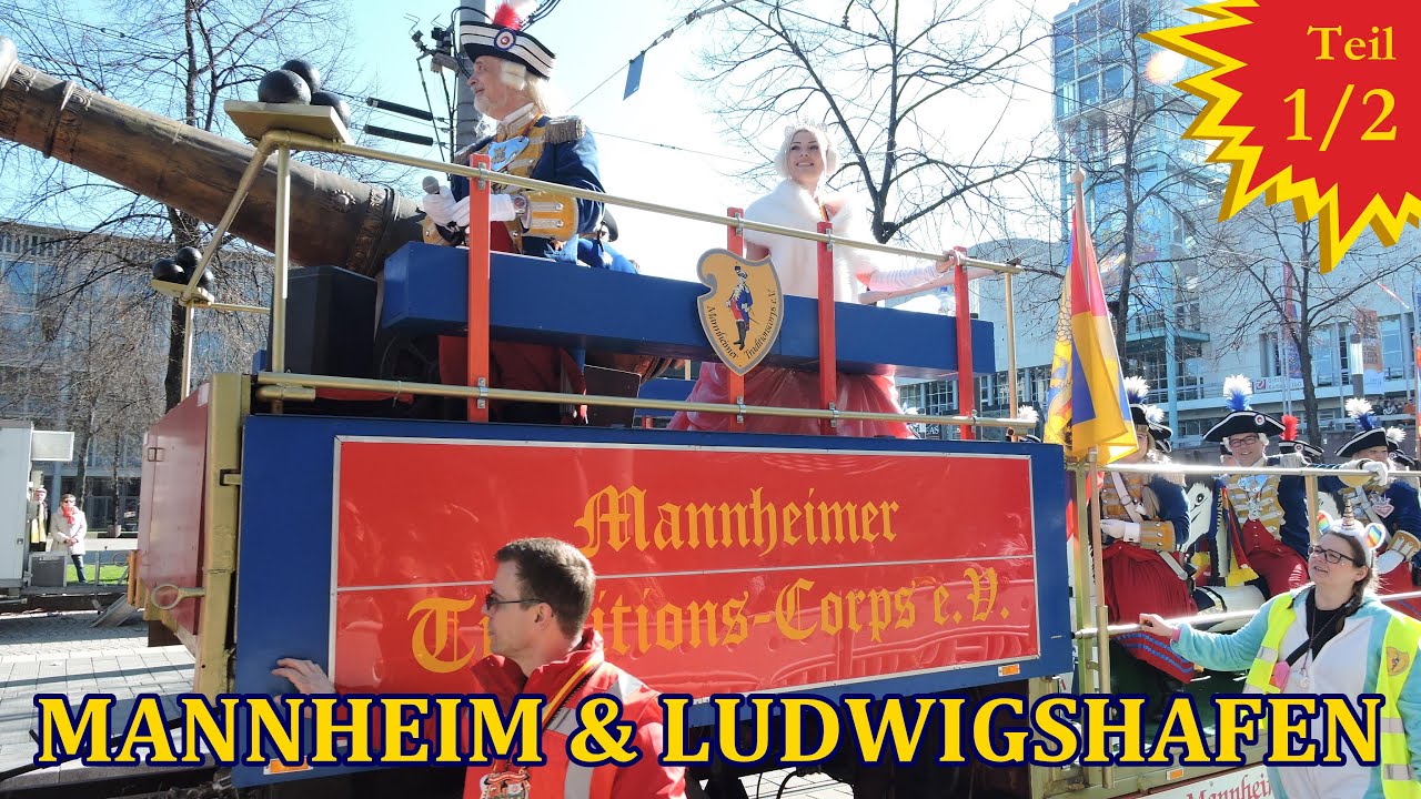 Fasnachtsumzug Mannheim & Ludwigshafen 2025 (Teil 1/2)