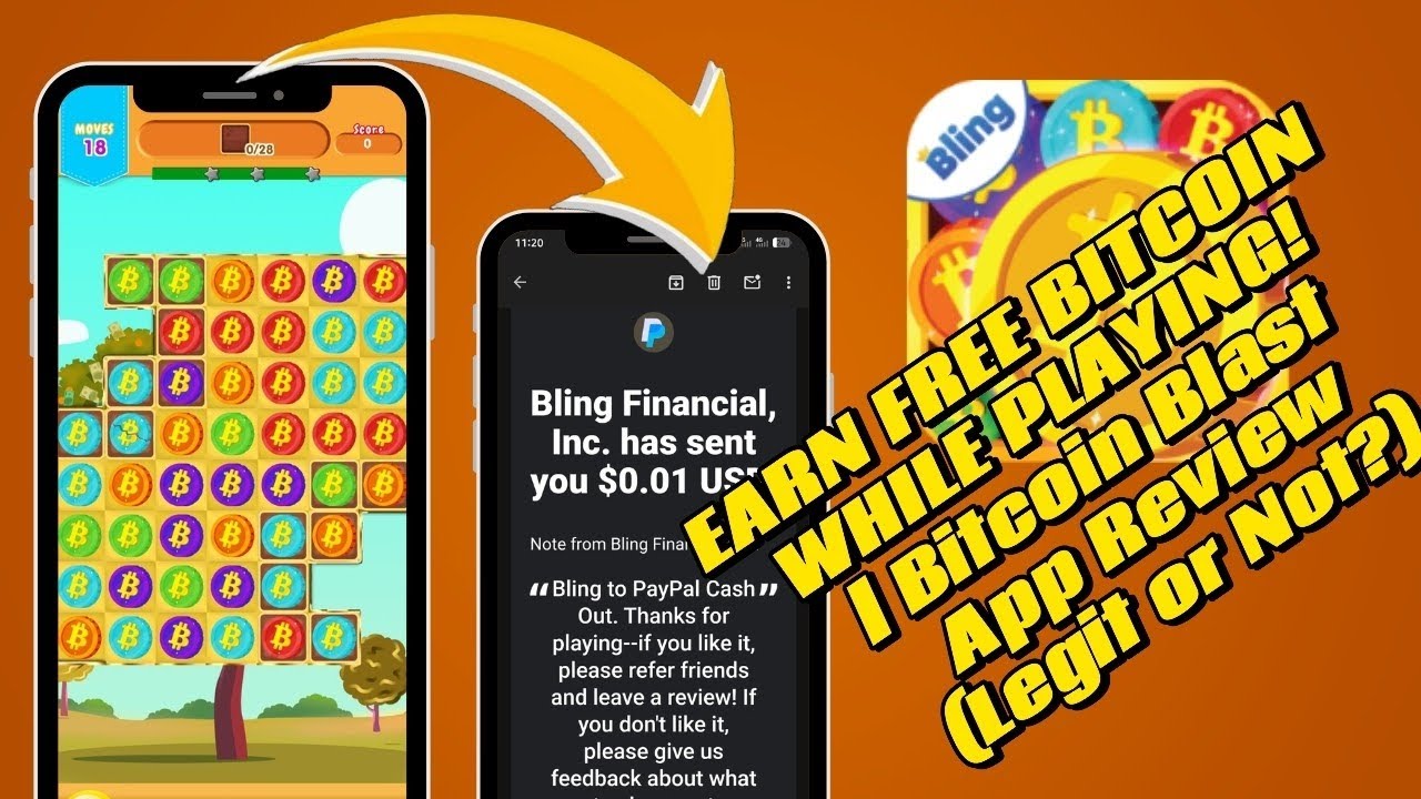 EARN FREE BITCOIN WHILE PLAYING! | Bitcoin Blast App Review (Legit or Not?)