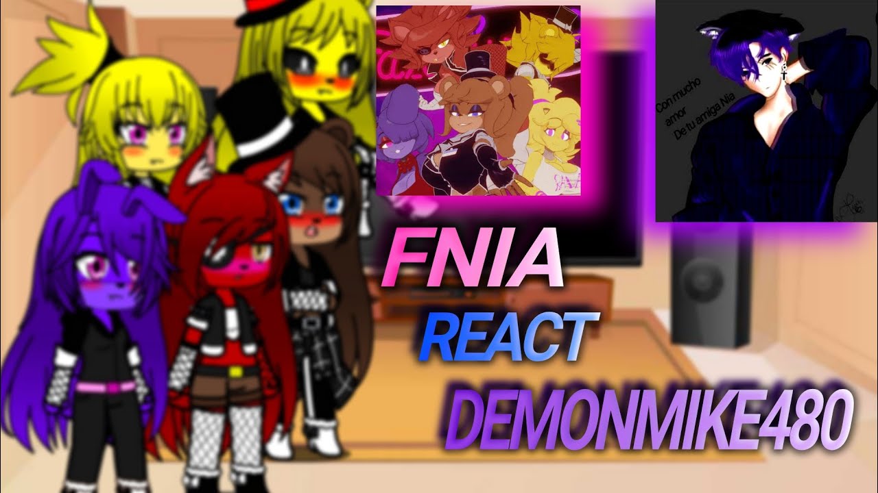 FNIA reacciona a DemonMike480 PT: 1/3