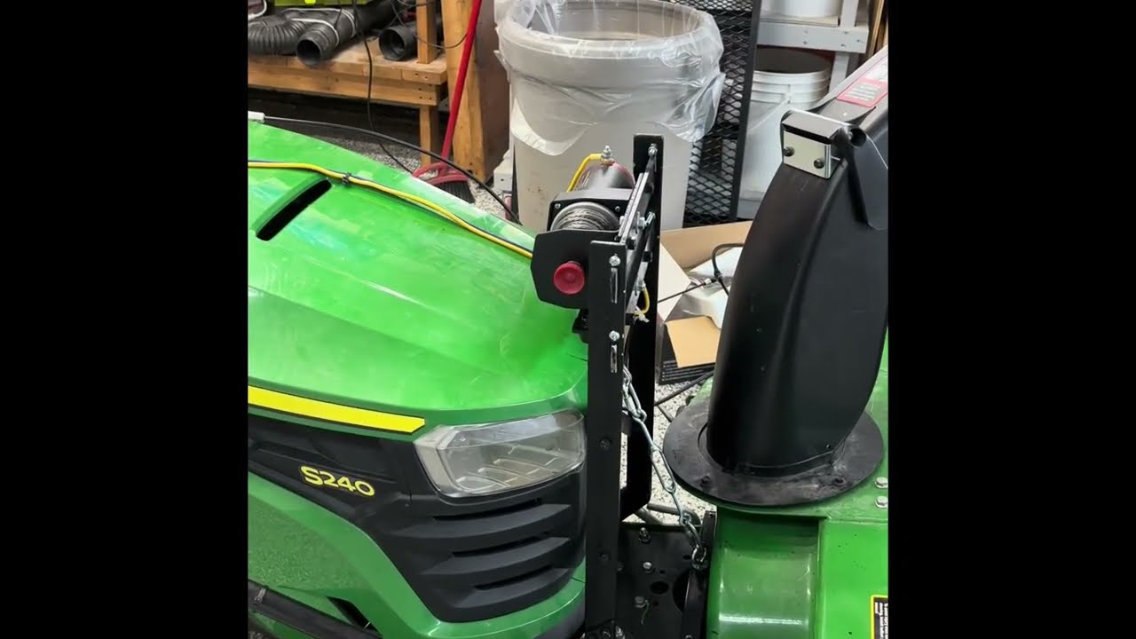John Deere Snowblower Power Lift Kit DIY