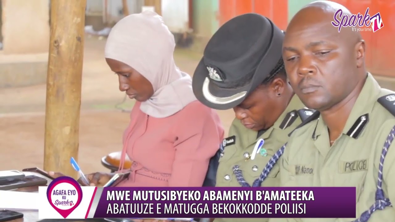 MWE MUTUSIBYEEKOABAMENYI B'AMATEEKA: Abatuuze e Matugga beekokodde poliisi