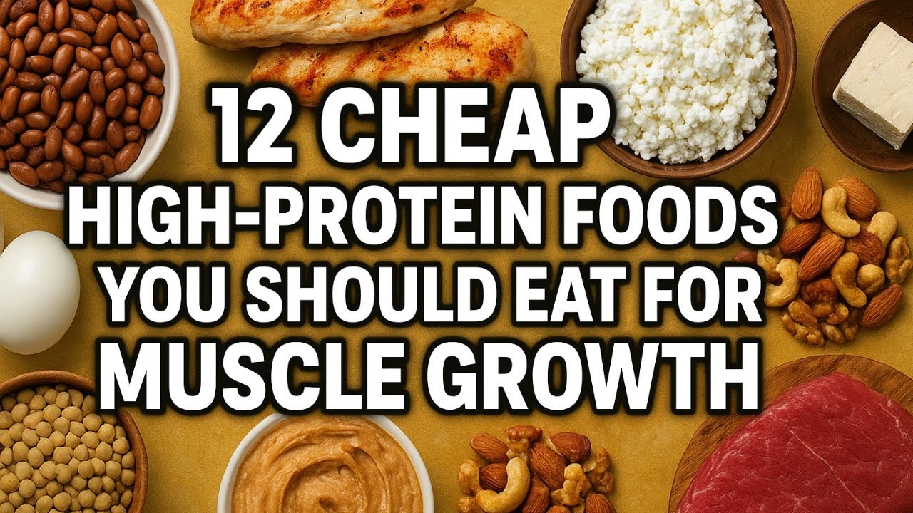 12 Cheap High-Protein Foods You Should Eat For Muscle Growth