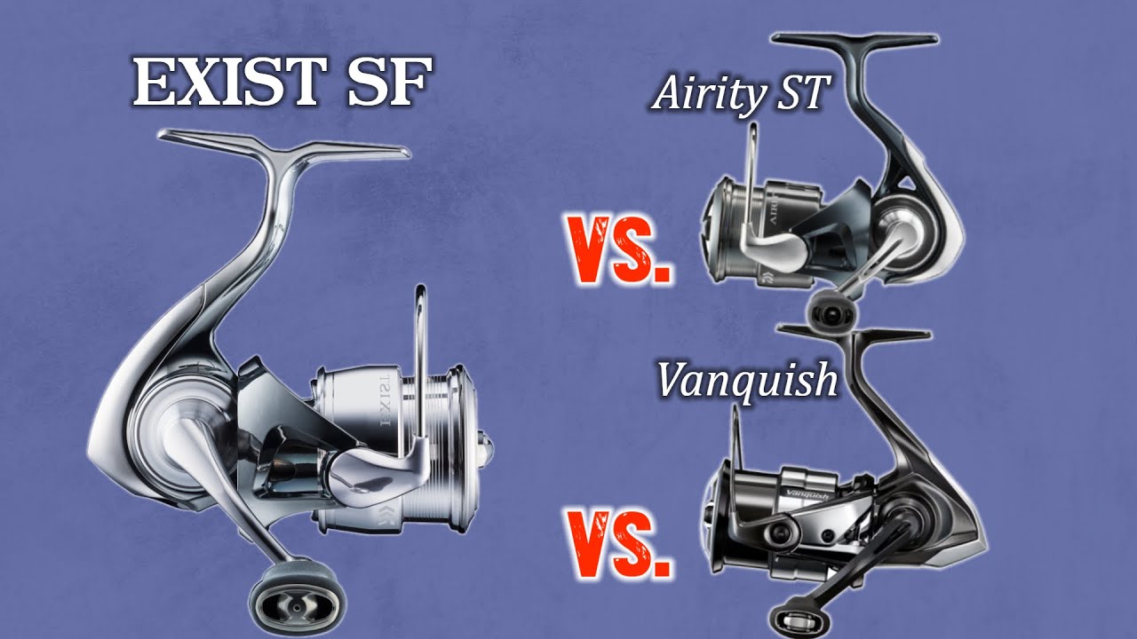 Обзор DAIWA Exist SF | Сравнение с Vanquish и Airity ST SF