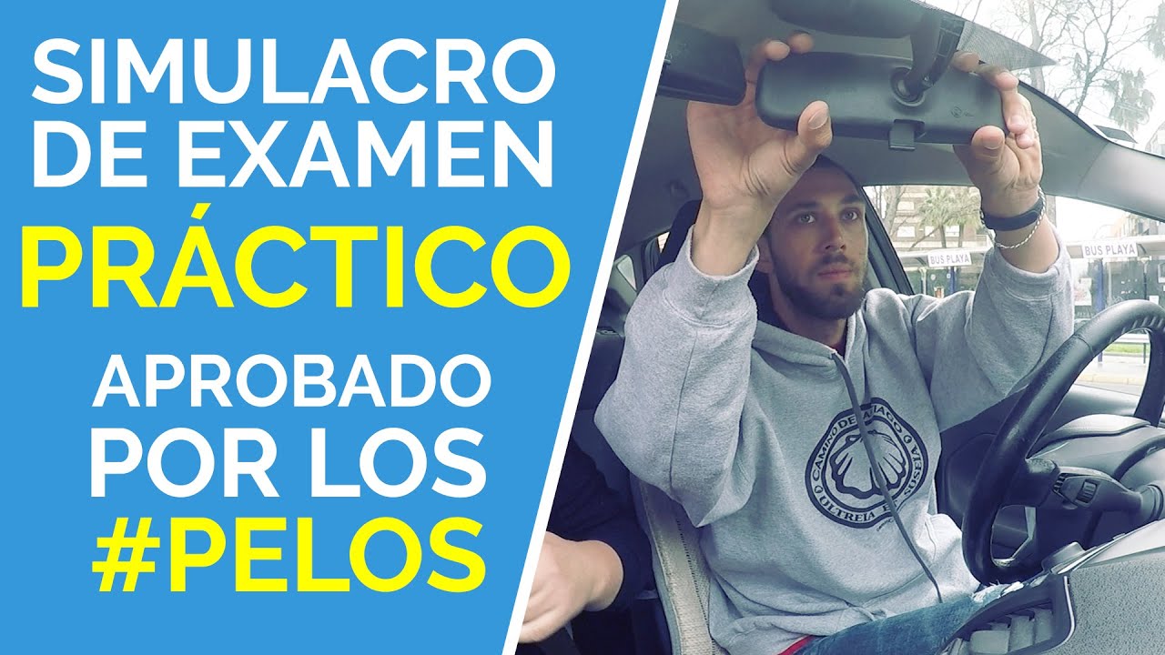 1 falta deficiente y 4 leves: examen práctico conducir ¡aprobado!