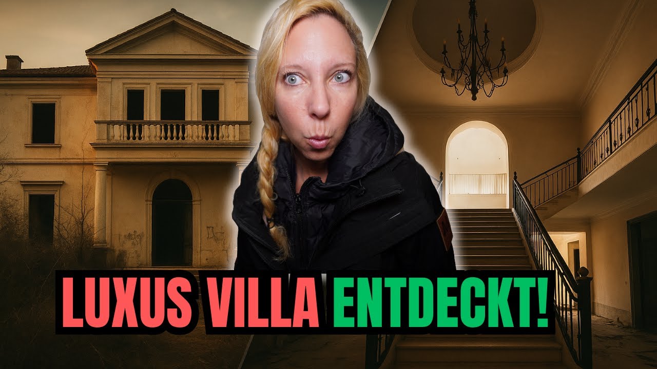 LUXUS VILLA 💎 // VERLASSENE HÄUSER-SIEDLUNG BEI NACHT 😨