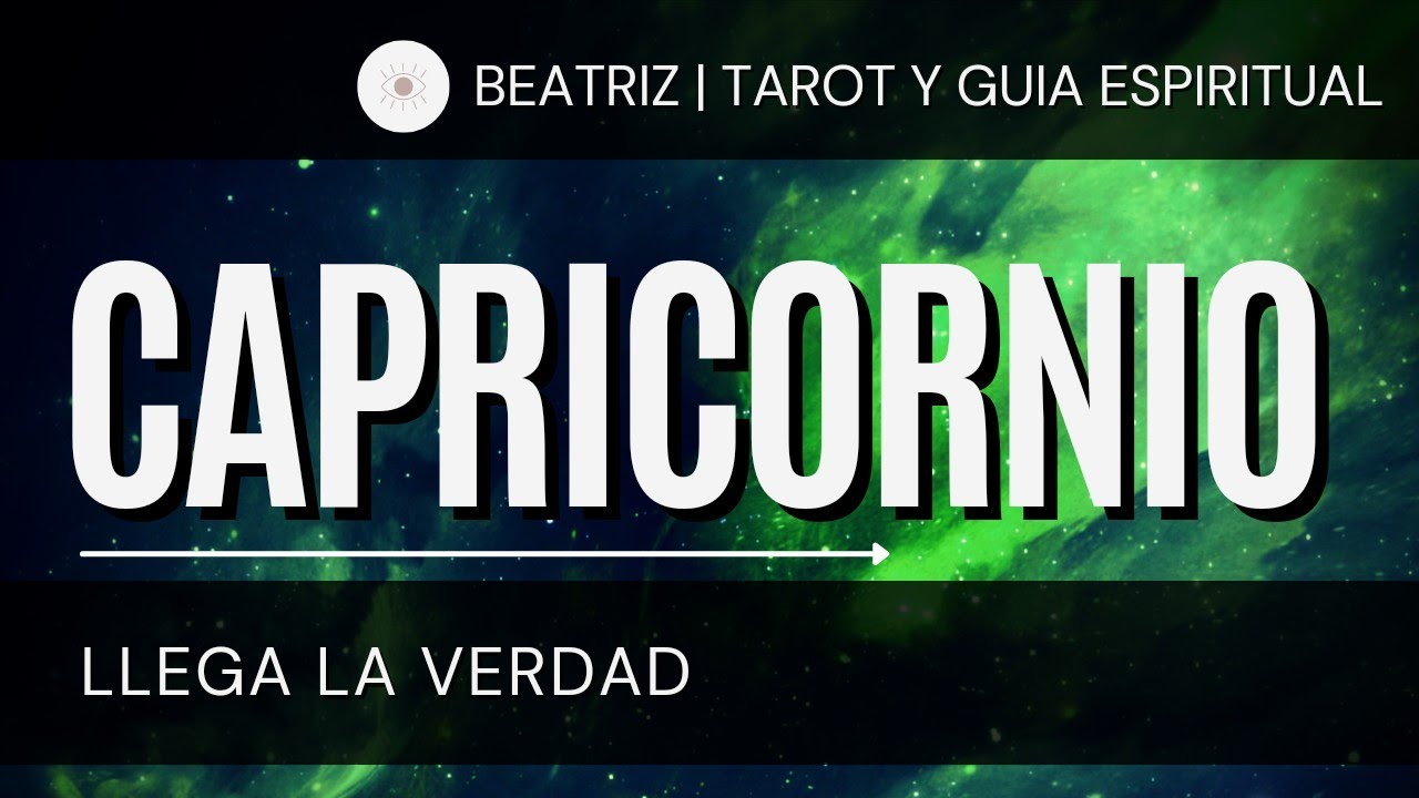 #CAPRICORNIO HOY ♑ | LLEGA LA VERDAD | HOROSCOPO CAPRICORNIO JUNIO 2022 | #BEATRIZTAROTCAPRICORNIO
