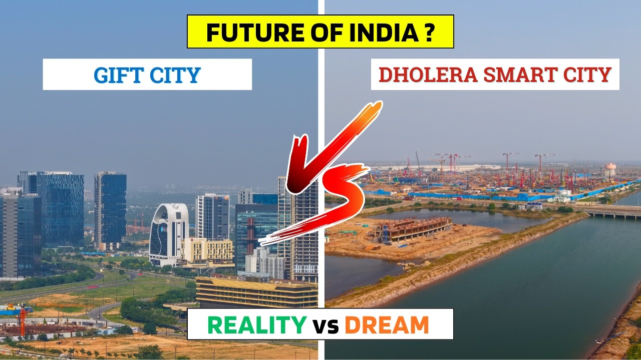 GIFT City vs Dholera Smart City | Full Comparison #detoxtraveller