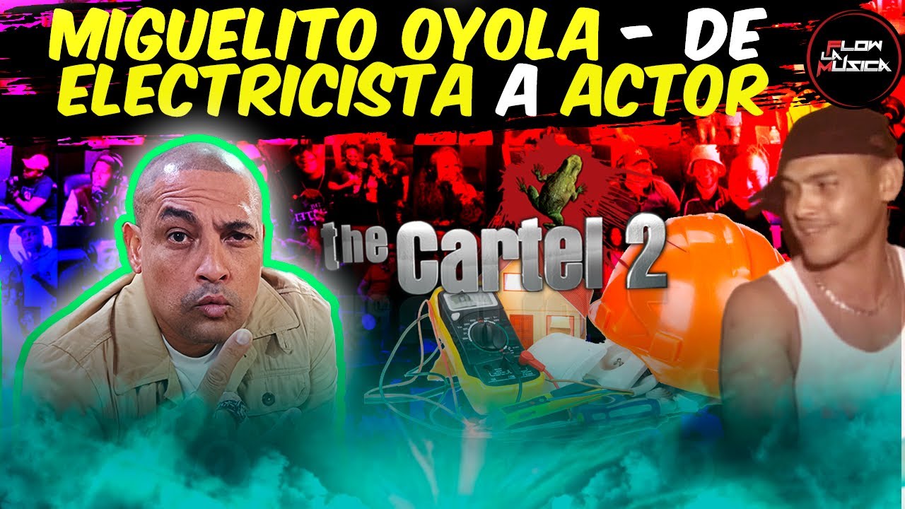 MIGUELITO OYOLA  DE ELÉCTRICISTA A ACTOR DE CINE - EL FAMOSO CALITO PLAGA DE LA CASCARA LLEGA A FLOW