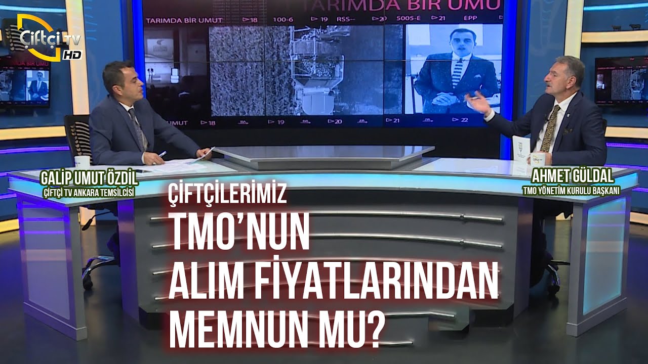 Toprak Mahsulleri Ofisi Yön. Kur. Bşk. Ahmet Güldal CEVAPLIYOR! - Tarımda Bir Umut #tmo