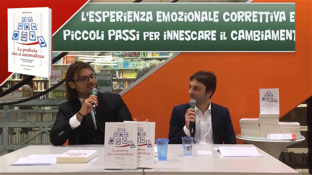 ESPERIENZA EMOZIONALE CORRETTIVA E PICCOLI PASSI PER INNESCARE IL CAMBIAMENTO. Con Stefano Bartoli