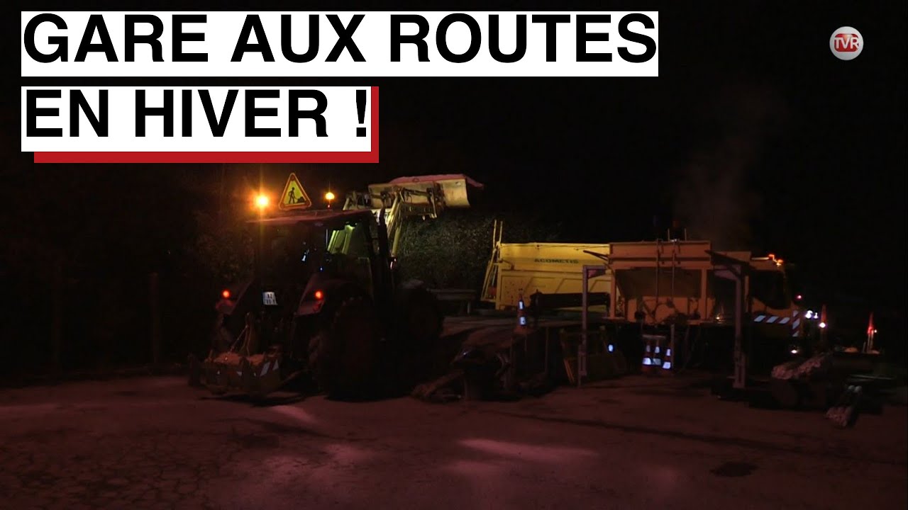 En hiver, ils veillent sur les routes...