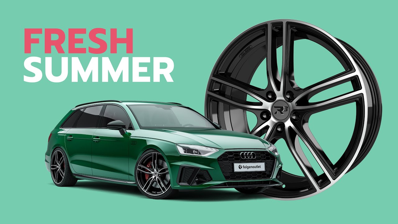 FRESH SUMMER - R3 Wheels R3H01 // Audi A4 Avant | felgenoutlet