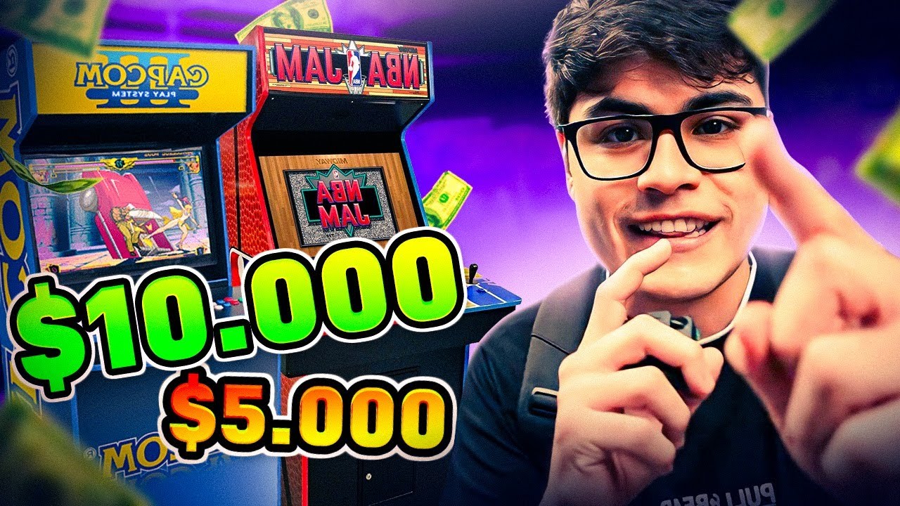 RETAS EN MAQUINITAS, PREGUNTAS Y GANA DINERO EN LA FRIKI PLAZA 🙉🤓