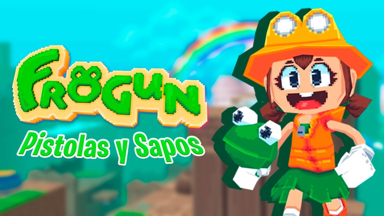 Es como tener una sapo pero pistola - Frogun