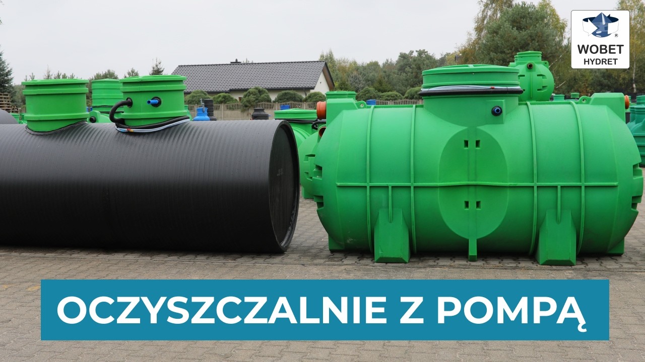 Porównanie oczyszczalni biologicznych z pompą | Wobet-Hydret