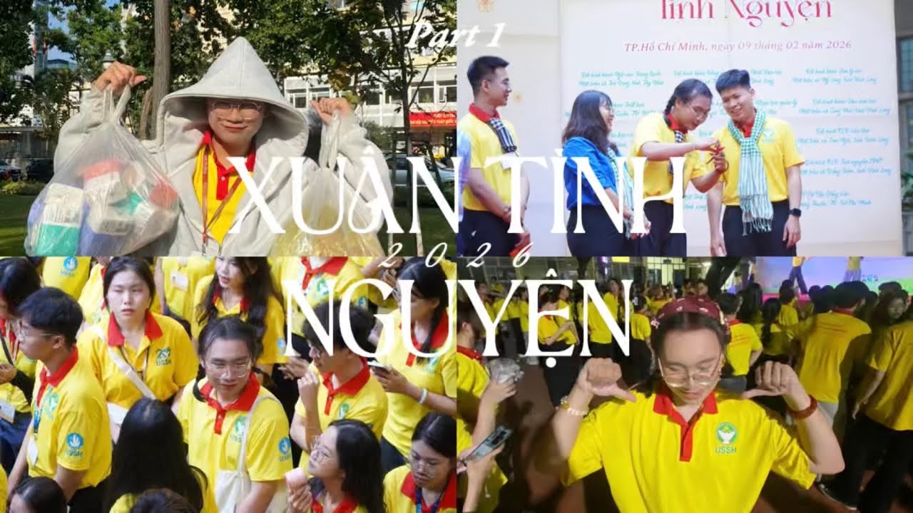 TÌNH NGUYỆN VLOG | Chiến dịch Xuân Tình Nguyện 2026 - PART 1