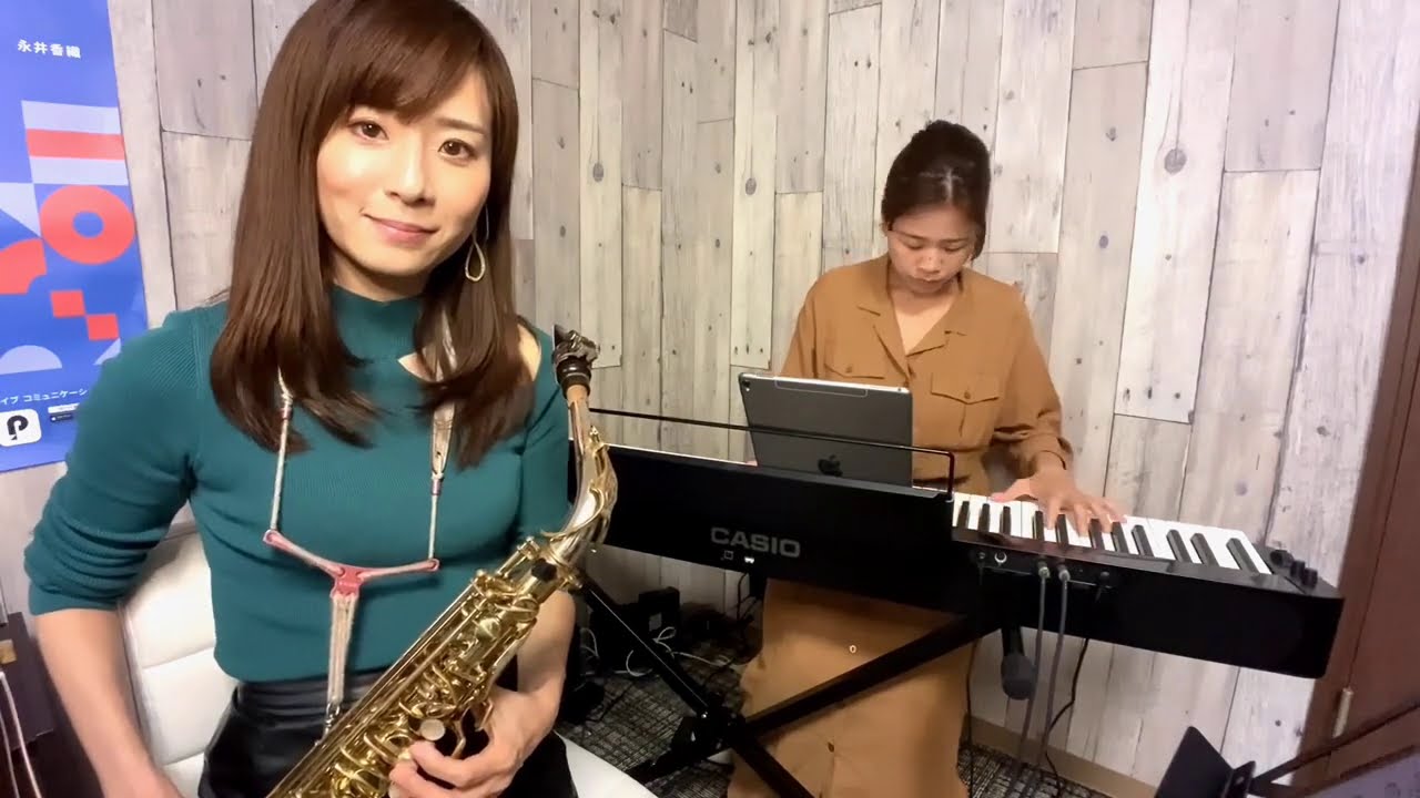 アルトサックス✖️ピアノで山下達郎『クリスマスイブ』演奏してみた