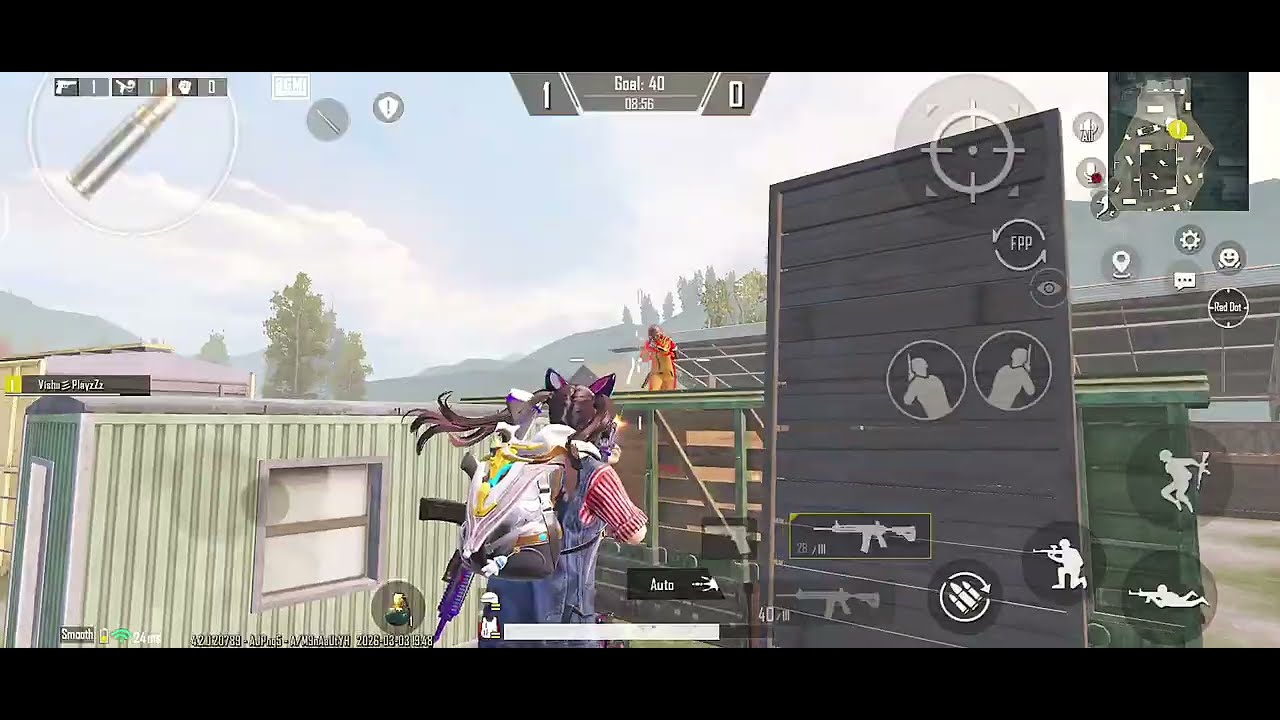 1v1 Room NO Slide Pure fight with M416 | Battle ground mobile india 🇮🇳 Support guy's ❤️