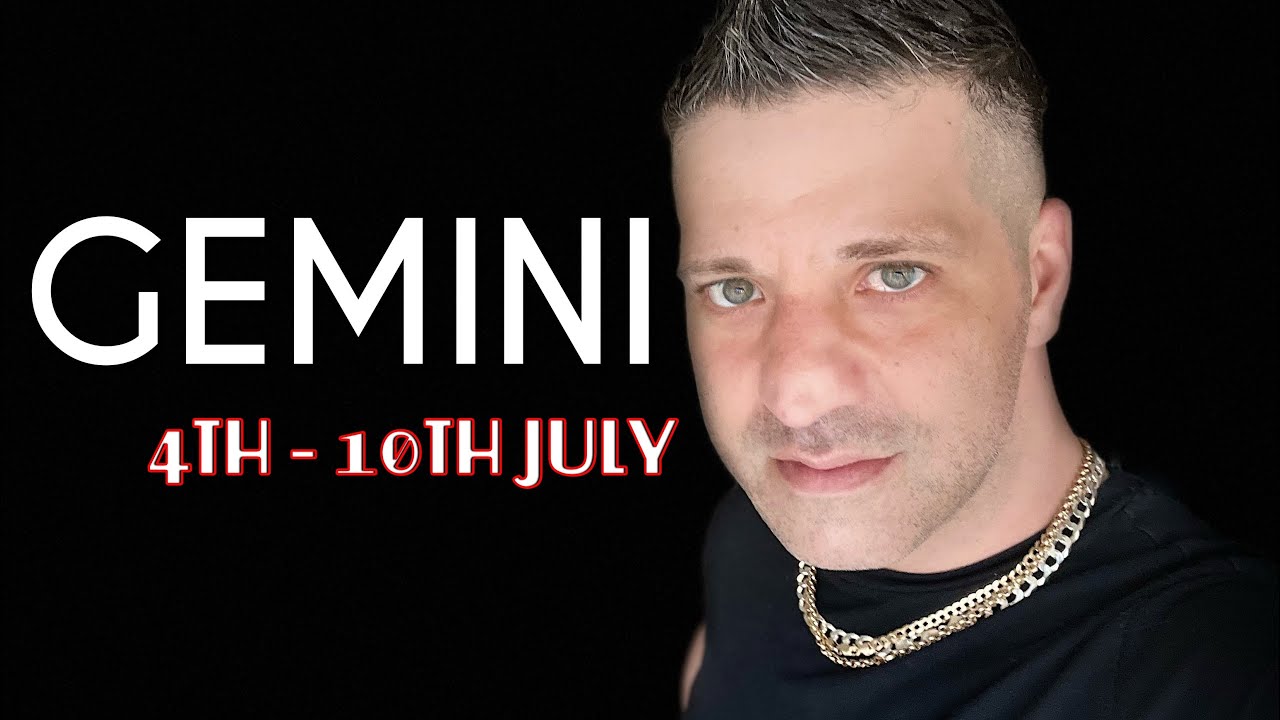 GEMINI ♊️ WEEKLY HOROSCOPE TAROT | 4th - 10th July 2022 - Gemini Weekly Tarot Forecast
