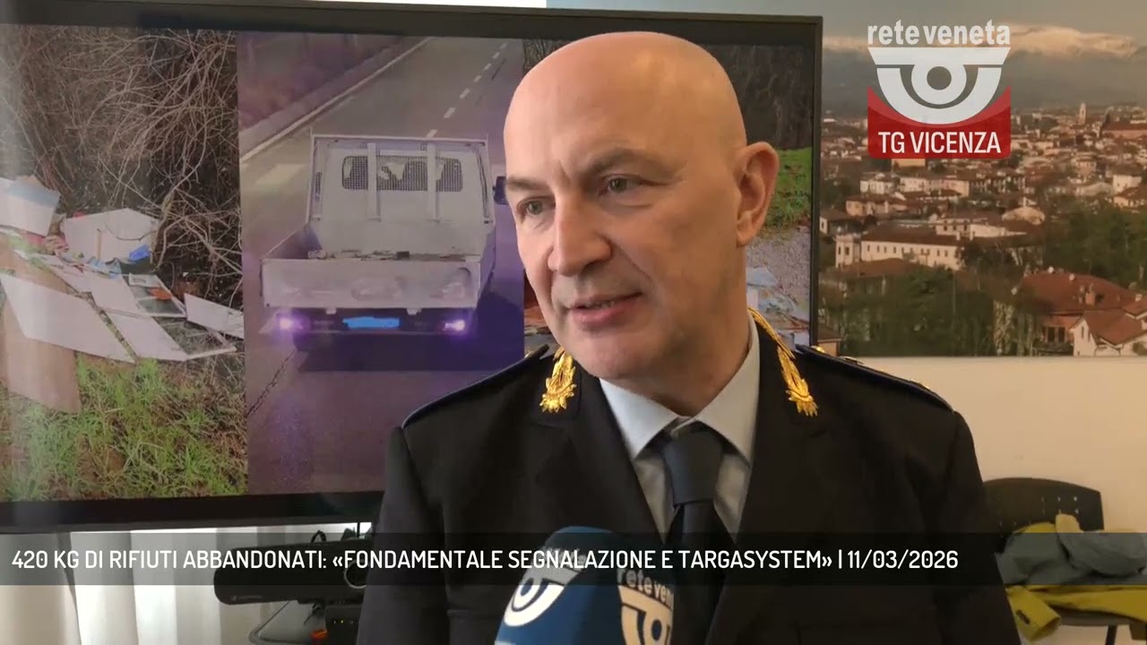 420 KG DI RIFIUTI ABBANDONATI: «FONDAMENTALE SEGNALAZIONE E TARGASYSTEM» | 11/03/2026