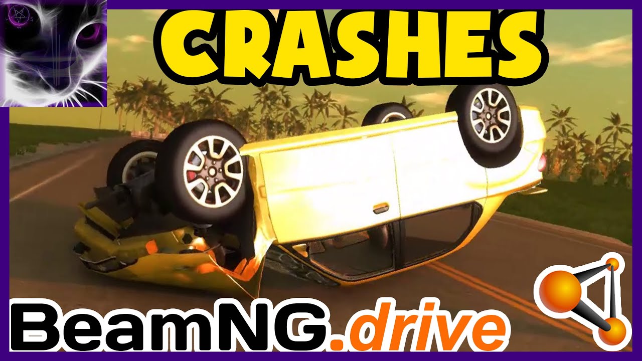 BeamNG.drive - Hirochi Sunburst Crashes & Accidents