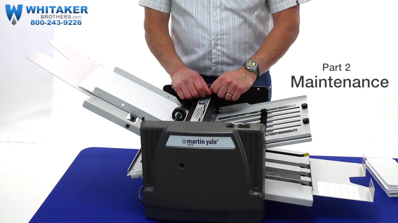 Martin Yale 1217A Assembly & Maintenance