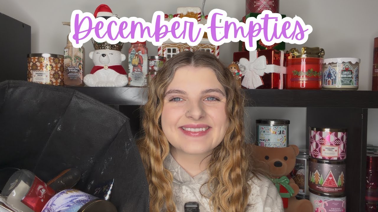 December Bath and Body Works and Hygiene Empties! 🫧